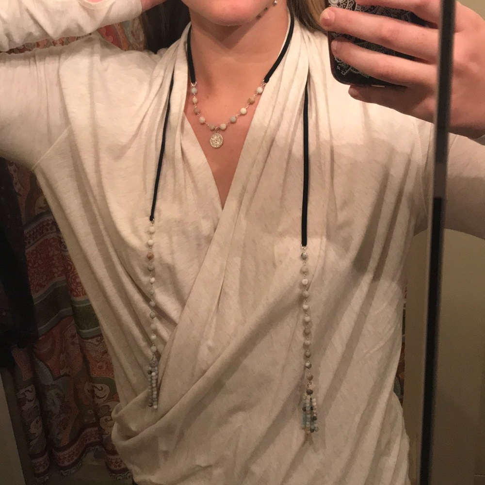 Super cute wrap necklace!!!